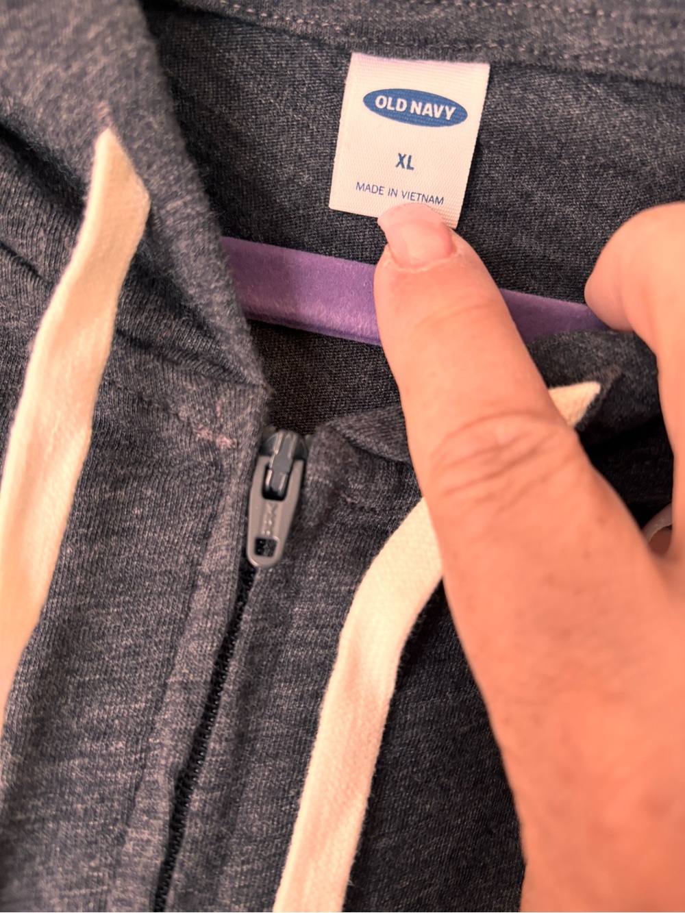 Old Navy Zip Hoodie and Lounge Shorts Set XL - Picture 5 of 5
